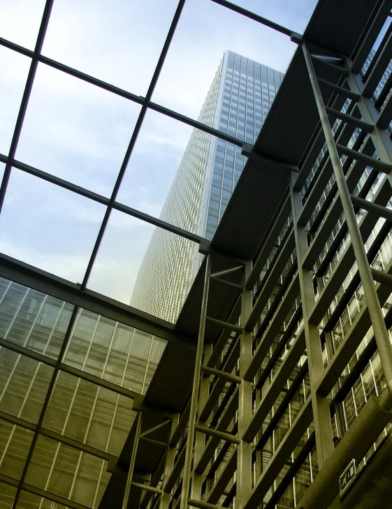 modern office building viewed from the outside