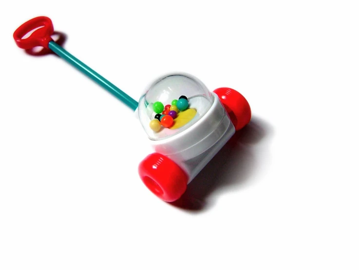 a small toy has candy in it and is ready to play