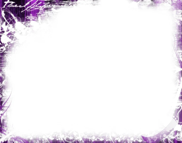 a frame with purple color in the middle