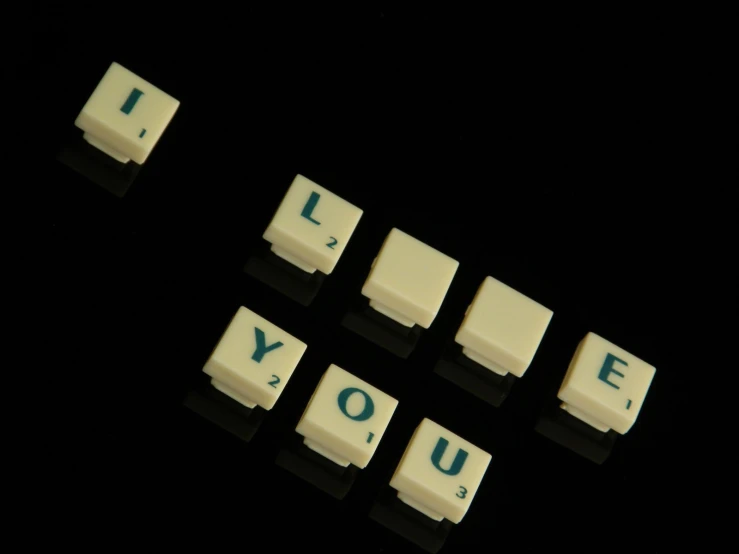 the word you written on two keyboards with all of it spelled out