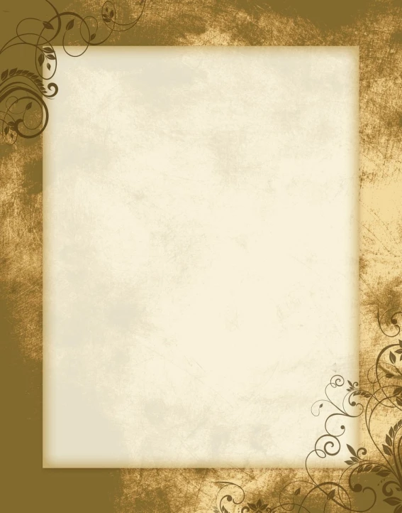 a brown background with an elegant frame