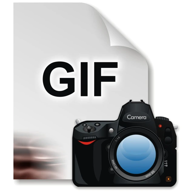 a digital camera next to a file