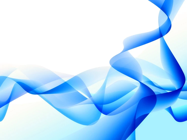 an abstract background with blue waves