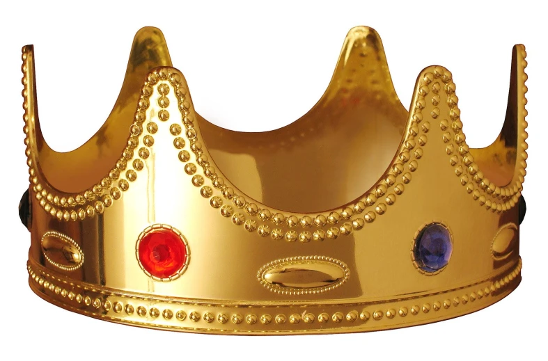 a crown is shown on a white background