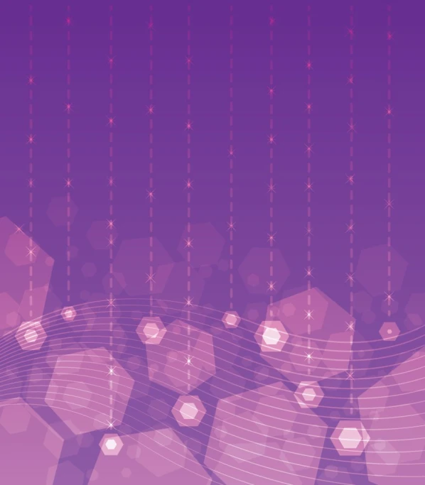 purple abstract pattern with stars and lines