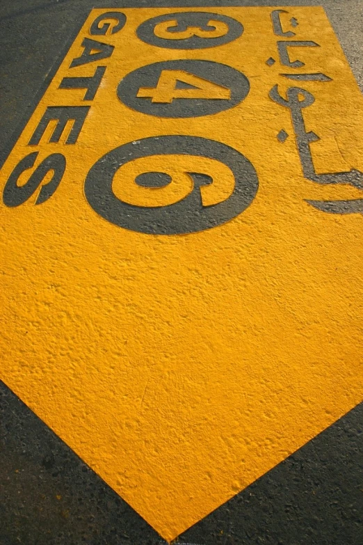 a yellow sign reads gas price with numbers