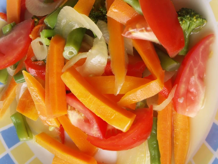 a plate topped with lots of vegetables and greens