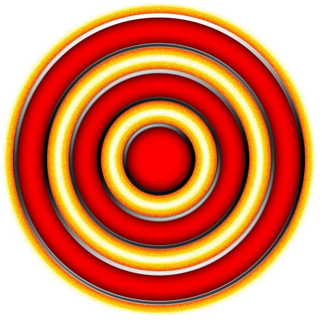 the image is created with an orange and yellow swirl