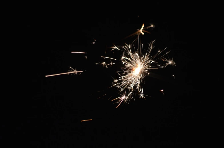 fireworks exploding on a dark night sky