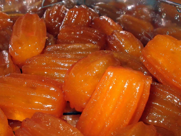 an image of a close up s of peeled carrots