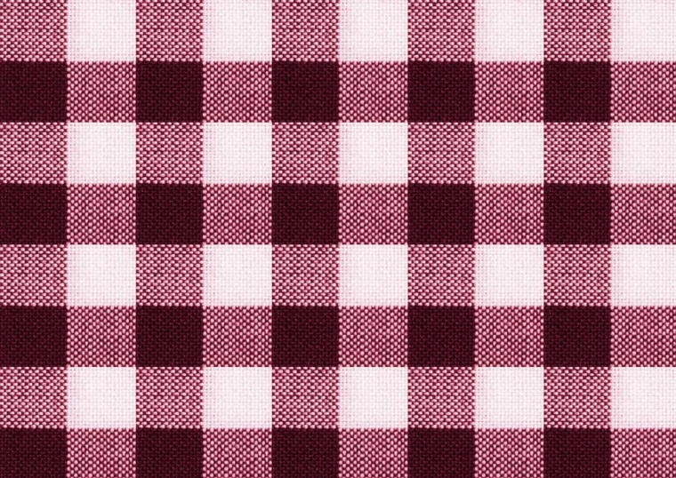 the pattern of purple and white squares on a pink background