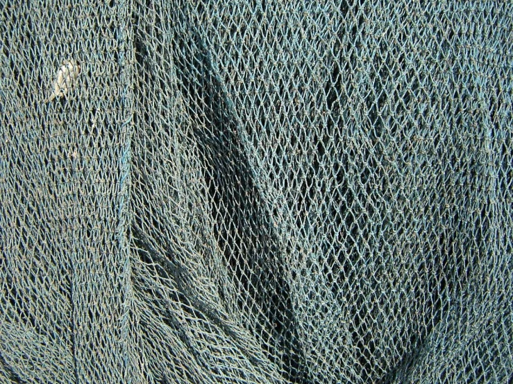 black net of a cloth covering the surface