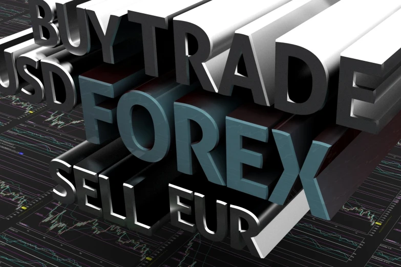 a text sign that reads buy trade forex sells