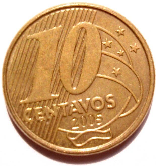 a two euro coin with the words souvene and the number ten