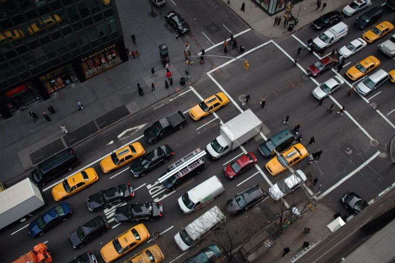 cars are stuck in traffic waiting to be driven on the street