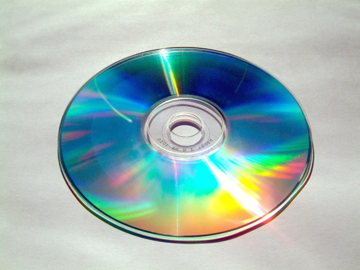 a compact disk with a very thin rim