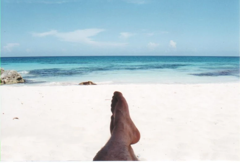 an arm and leg at the beach