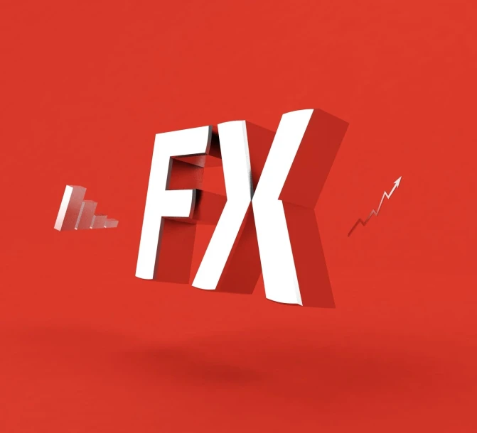 a very strange animation of a font with a red background