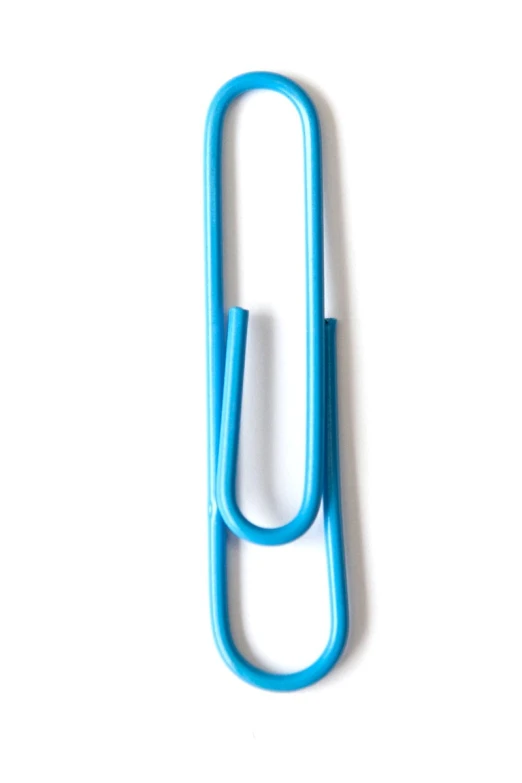 a plastic blue oar and hook