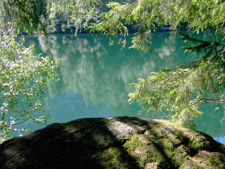 a view of the water that looks like it has fallen