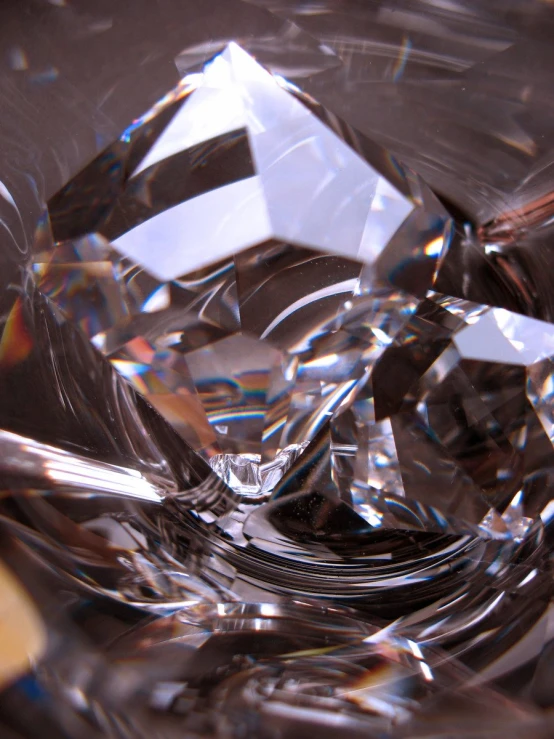 closeup image of a large crystal crystal