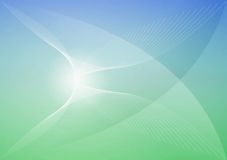 blue and green swirl background with lines