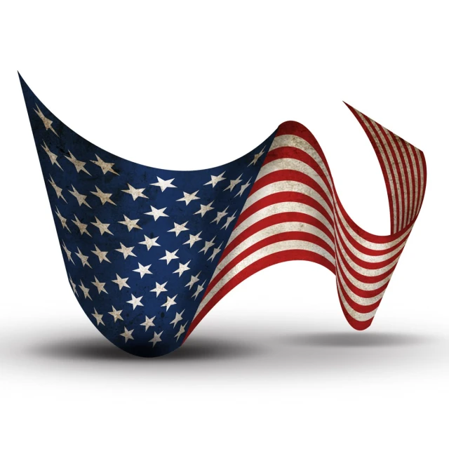 an american flag, symbol of the usa