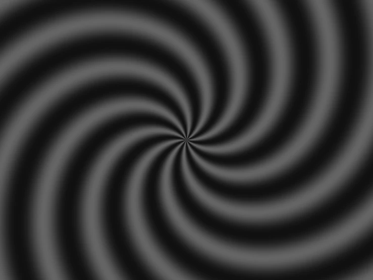 a black and white swirl is being distorted