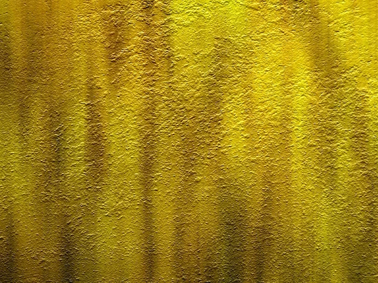 a picture of yellow paint from the ceiling