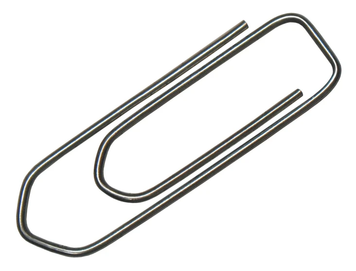 a paper clip with a hook in the middle
