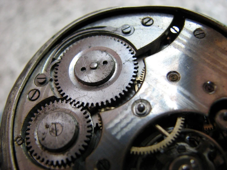 an image of a mechanism for the watch
