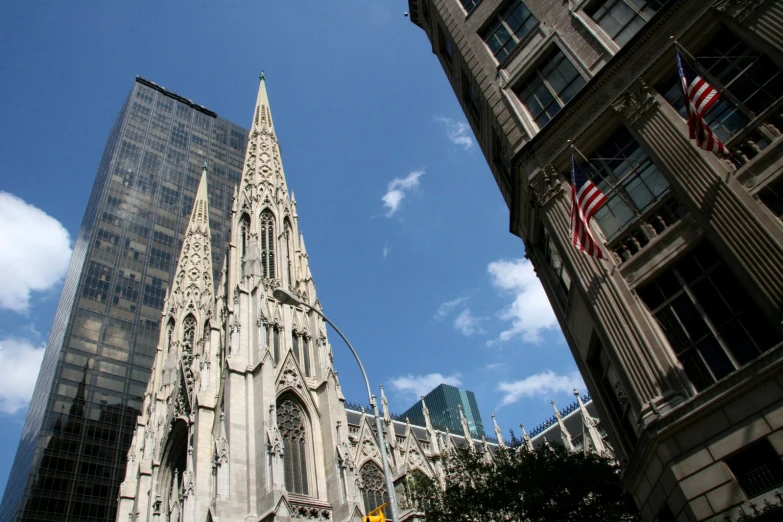 this picture shows an old building with a clock tower