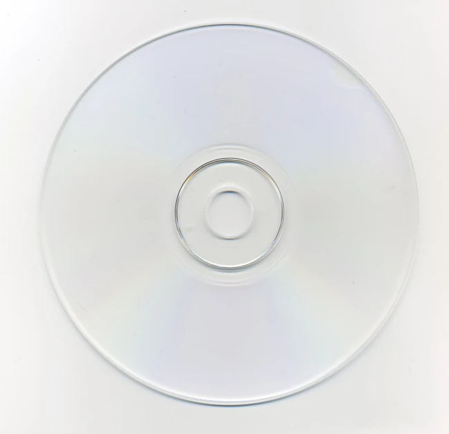 a cd on a white background with some type of disc