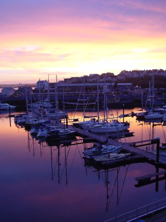 a group of sail boats docked at a harbor