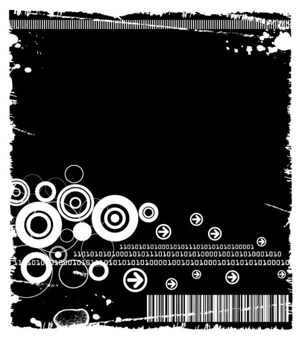 abstract black background with a white and black graphic pattern