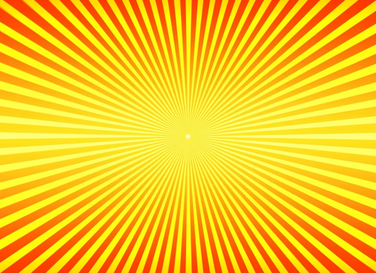 a yellow and orange background with a center in the middle