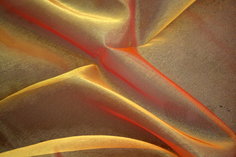 a very artistic close up of some fabric