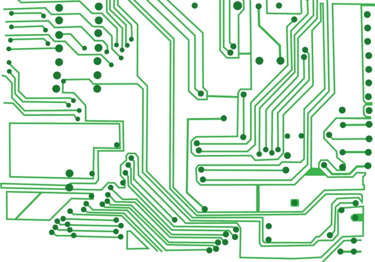 the electronic circuit diagram of an electronic device