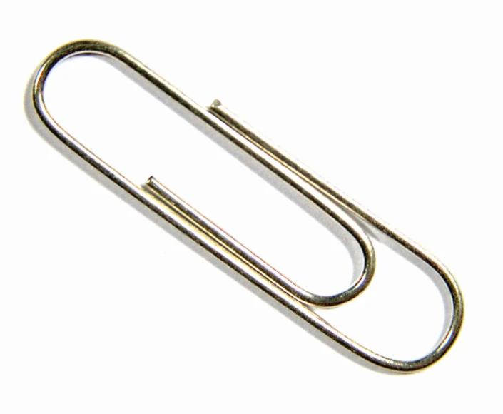 two metal hooks are shown on the side