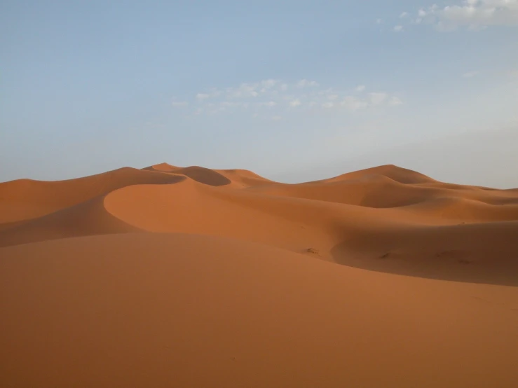 some sand hills that are out in the desert