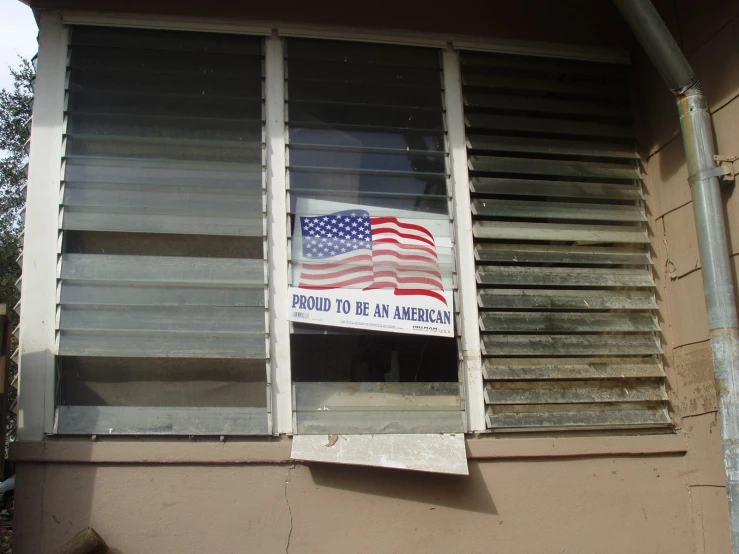 the sign reads guard for our military in a window