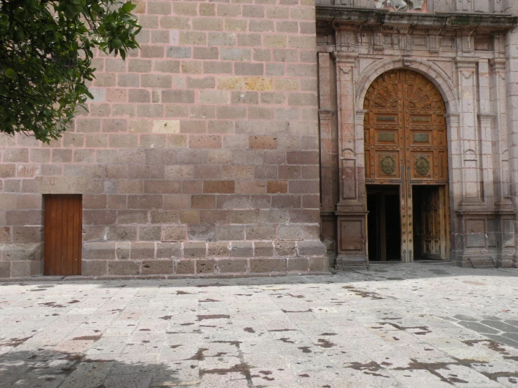 an image of a door and windows in a building