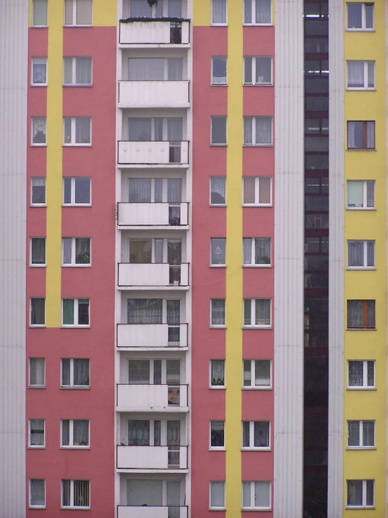 the windows of some tall buildings in a city