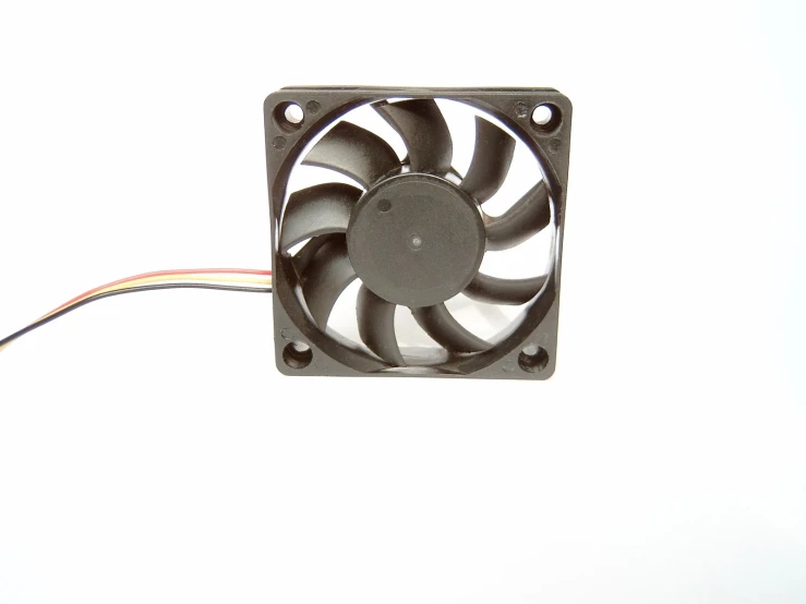 a fan with a wire attached to it