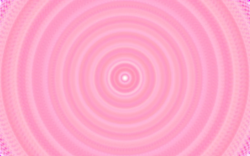 a very large circular design with pink colors
