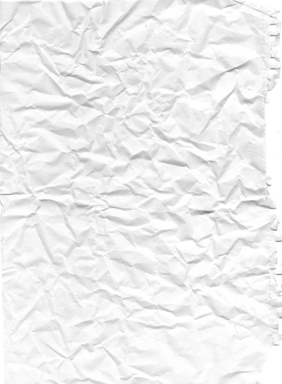 white paper is shown with some white paper