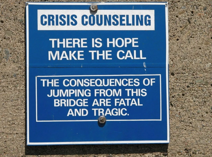 there is hope that the unconscious of jumping from this bridge are fatal and magic