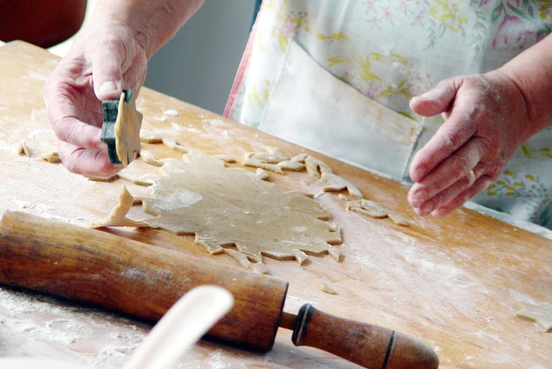 a woman who is using a table tool