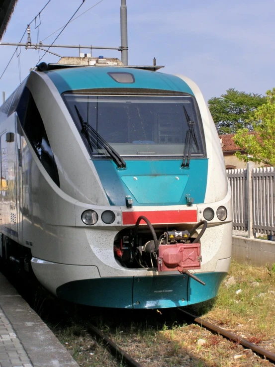 a train that has just left the station