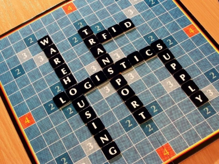 a piece of a board game with letters